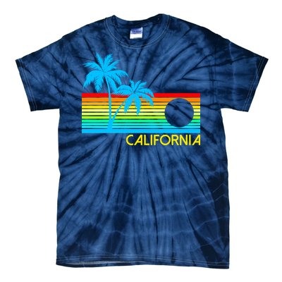 Retro California Logo Tie-Dye T-Shirt