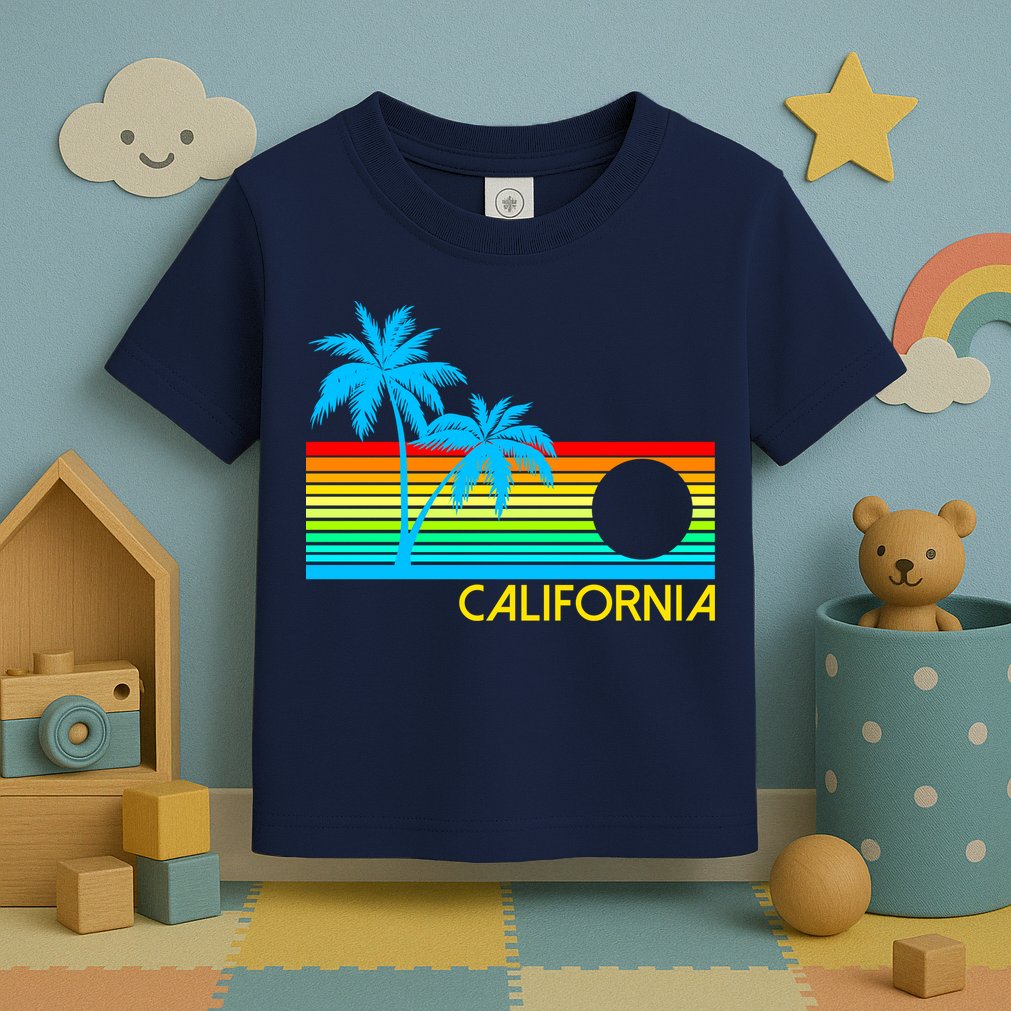 Retro California Logo Toddler T-Shirt