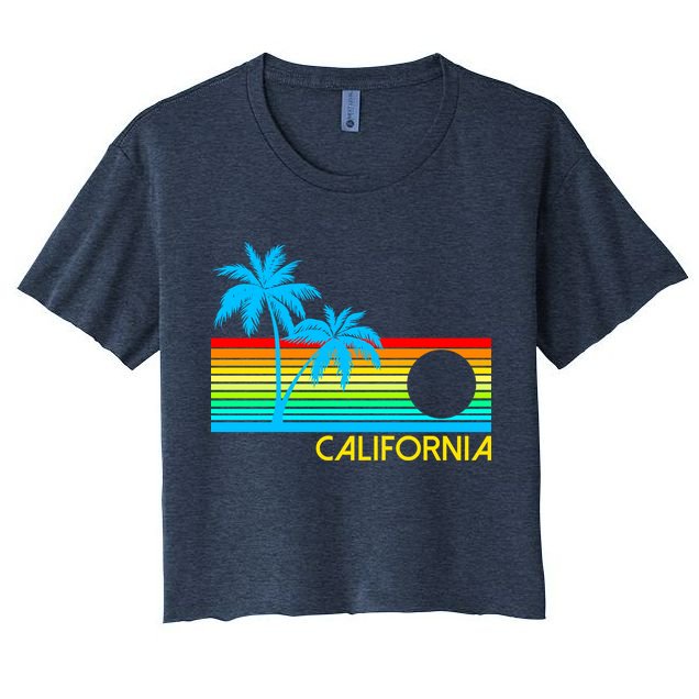 Retro California Logo Crop Top