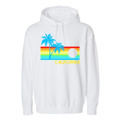 Retro California Logo Garment-Dyed Fleece Hoodie