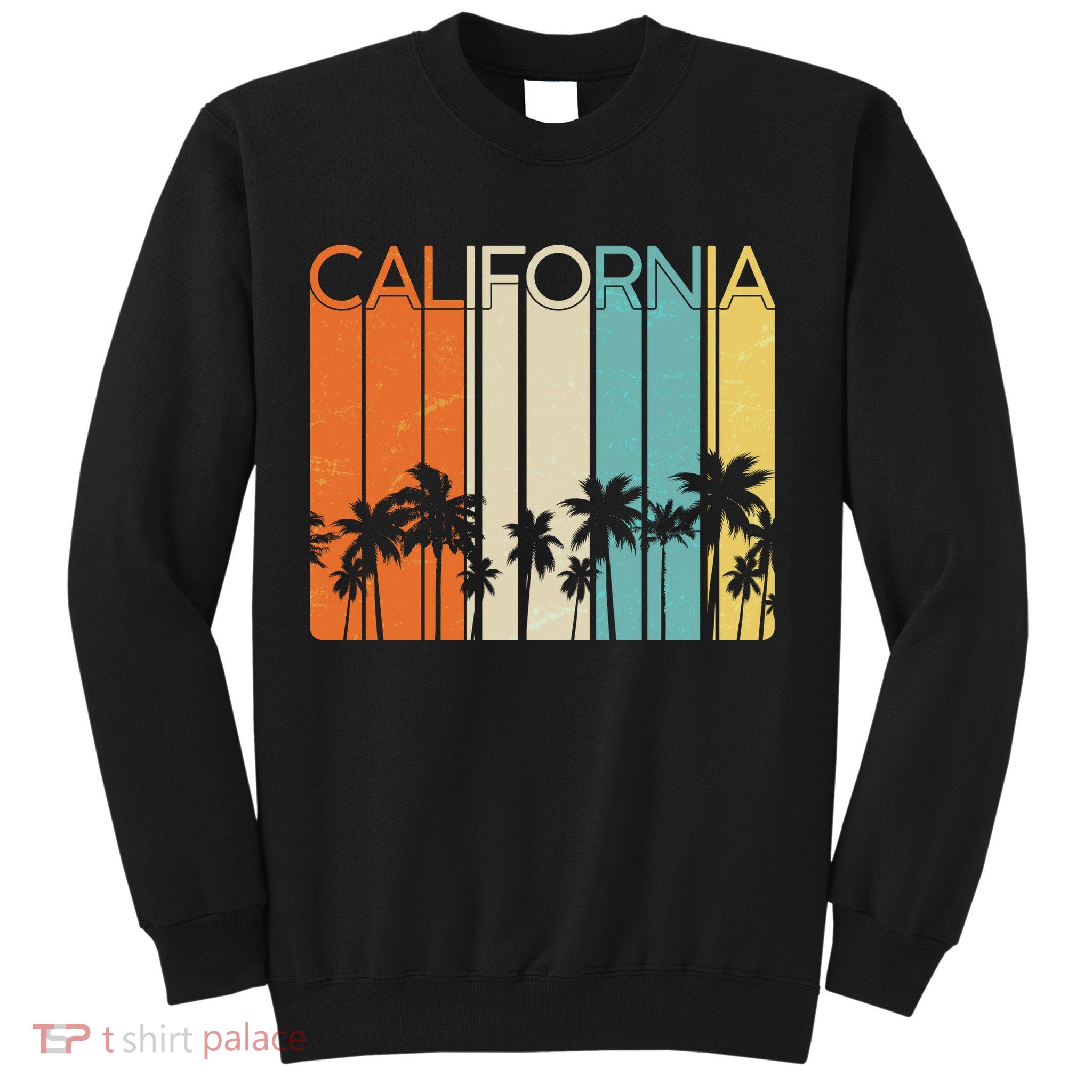 Retro California Palms Sweatshirt