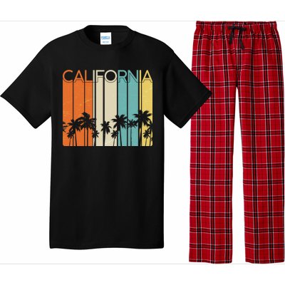 Retro California Palms Pajama Set