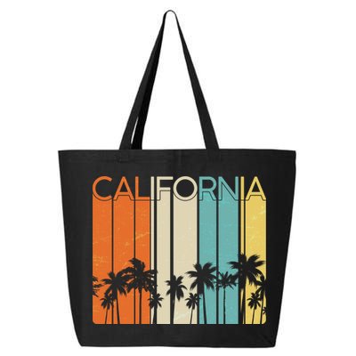 Retro California Palms 25L Jumbo Tote