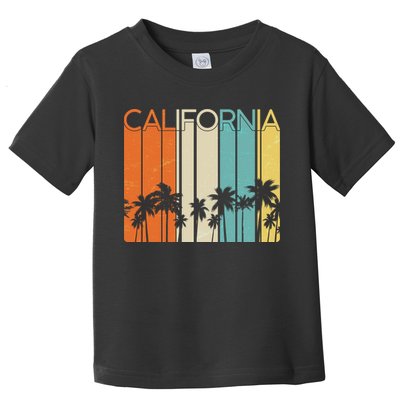 Retro California Palms Toddler T-Shirt