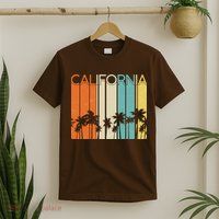 Retro California Palms T-Shirt