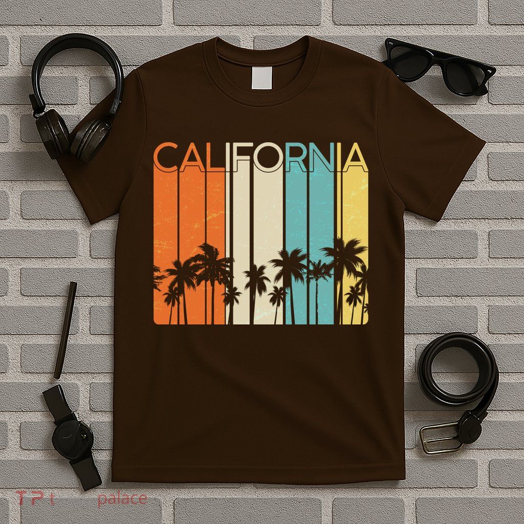 Retro California Palms T-Shirt