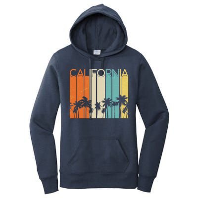 Retro California Palms Women's Pullover Hoodie