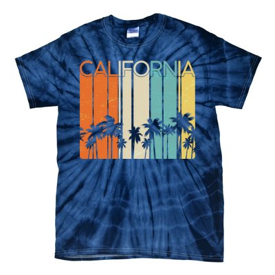 Retro California Palms Tie-Dye T-Shirt