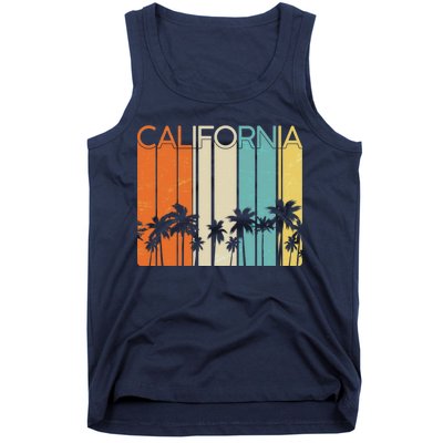 Retro California Palms Tank Top