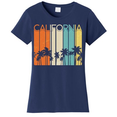 Retro California Palms Women's T-Shirt