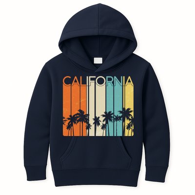 Retro California Palms Kids Hoodie