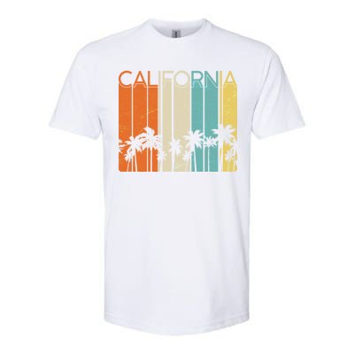 Retro California Palms Softstyle® CVC T-Shirt