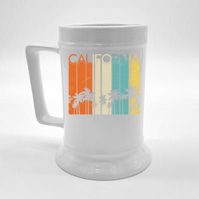 Retro California Palms Beer Stein