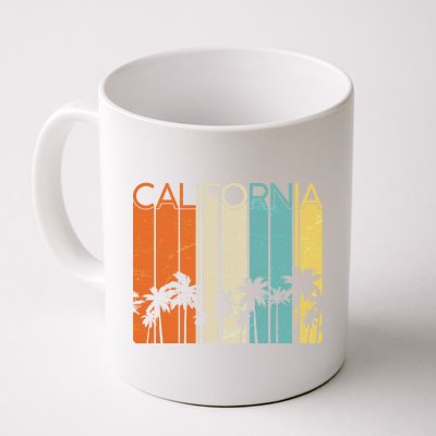 Retro California Palms Coffee Mug