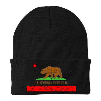 Retro California Republic Flag Beanie