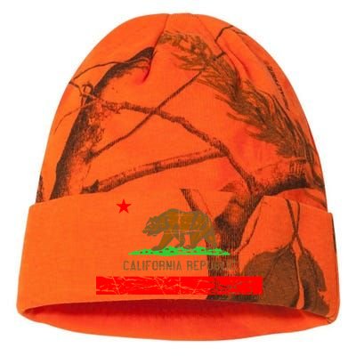 Retro California Republic Flag Kati Licensed 12" Camo Beanie