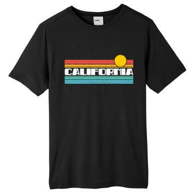 Retro California Stripe Logo Tall Fusion ChromaSoft Performance T-Shirt