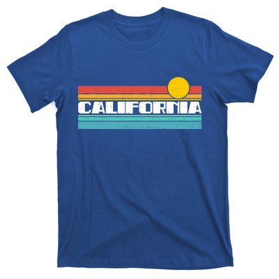 Retro California Stripe Logo T-Shirt