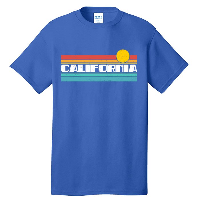 Retro California Stripe Logo Tall T-Shirt