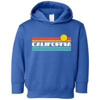 Retro California Stripe Logo Toddler Hoodie