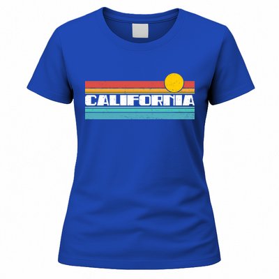 Retro California Stripe Logo Women's T-Shirt