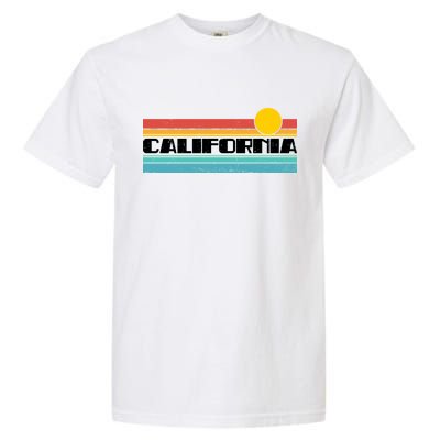 Retro California Stripe Logo Garment-Dyed Heavyweight T-Shirt