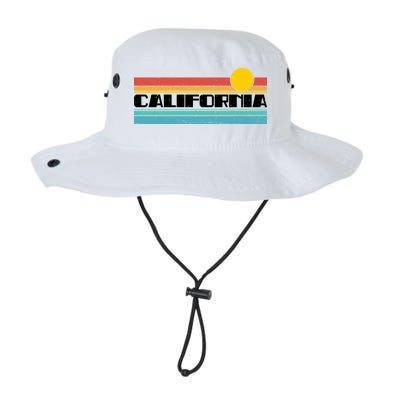 Retro California Stripe Logo Legacy Cool Fit Booney Bucket Hat