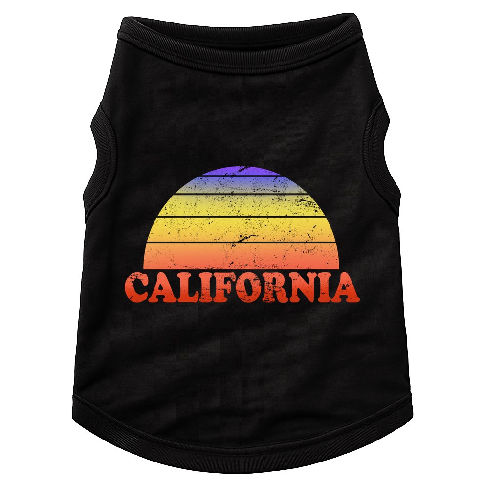 Retro California Sun Doggie Tank