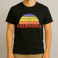 Retro California Sun T-Shirt