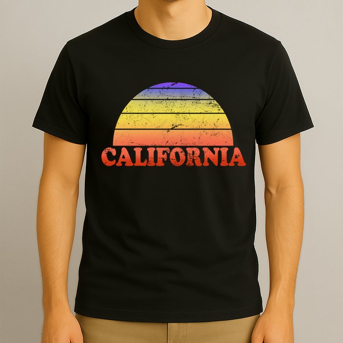 Retro California Sun T-Shirt