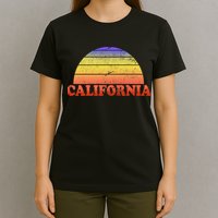 Retro California Sun T-Shirt