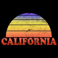Retro California Sun T-Shirt