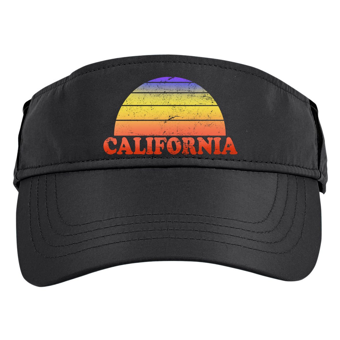 Retro California Sun Adult Drive Performance Visor