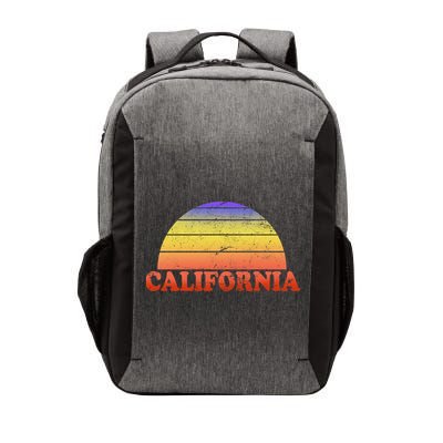 Retro California Sun Vector Backpack