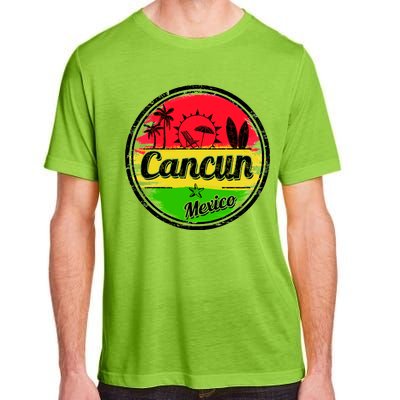 Retro Cancun Logo Adult ChromaSoft Performance T-Shirt