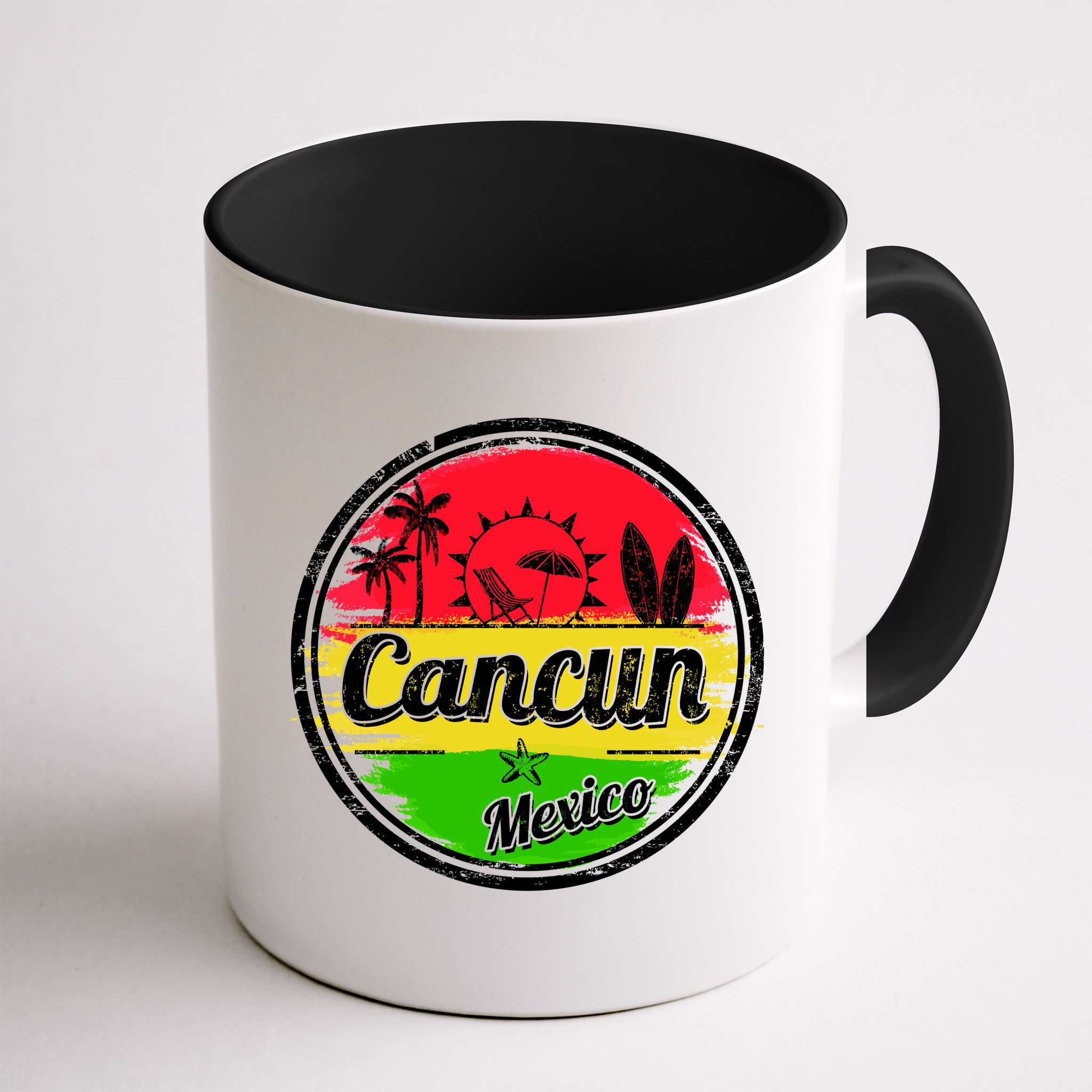 Retro Cancun Logo Mug