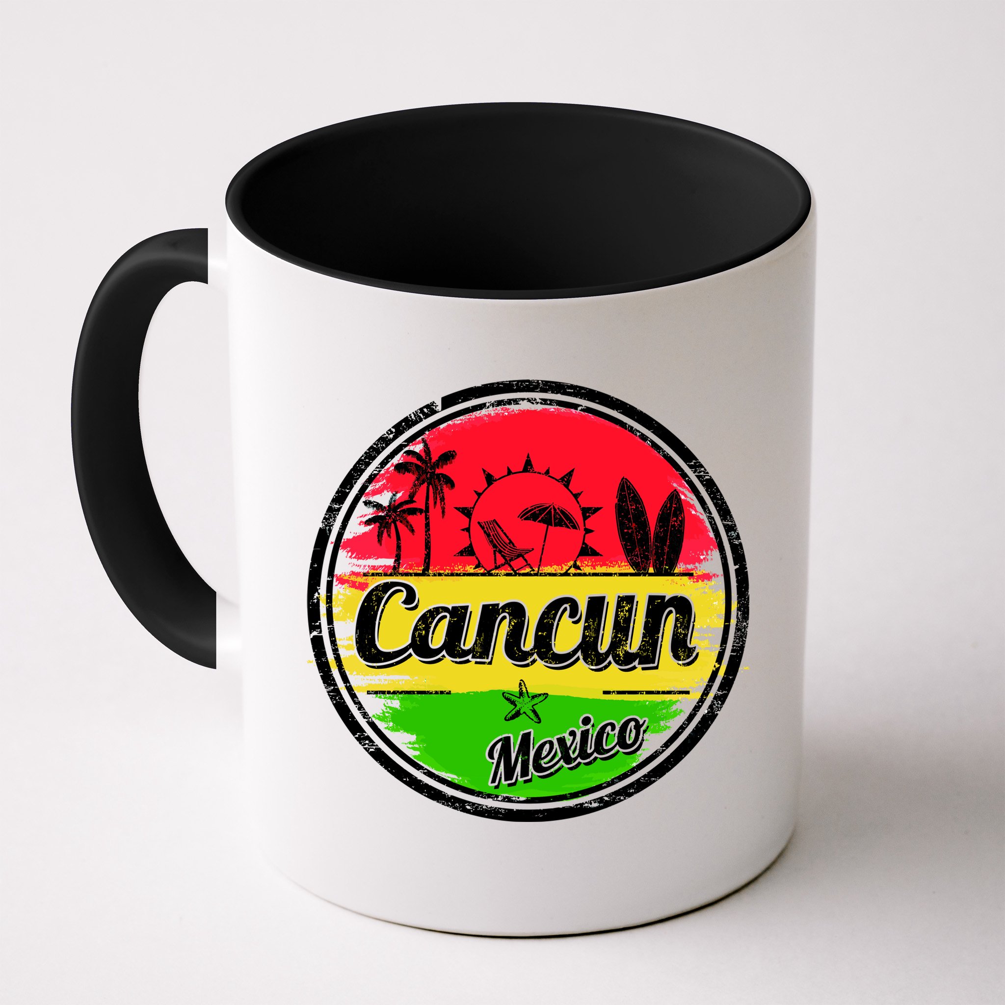 Retro Cancun Logo Mug