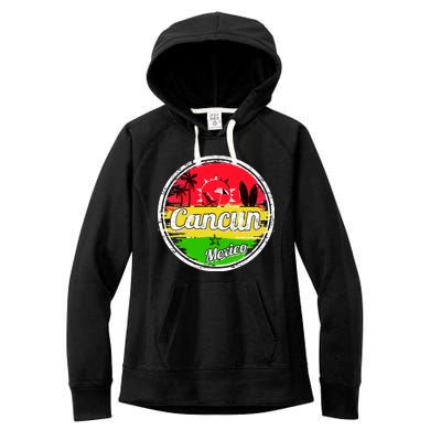 Retro Cancun Logo Women's Fleece Hoodie