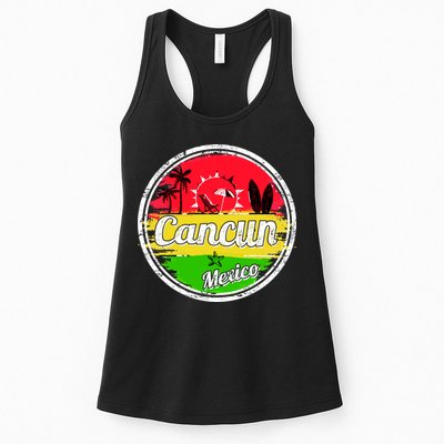 Retro Cancun Logo Womens Tank Top