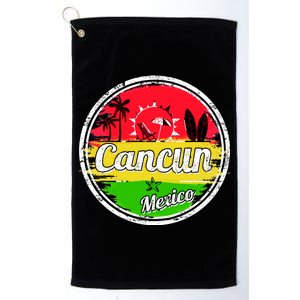 Retro Cancun Logo Platinum Collection Golf Towel