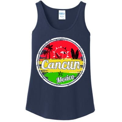 Retro Cancun Logo Ladies Essential Tank