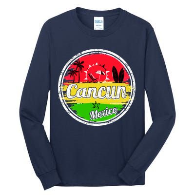 Retro Cancun Logo Tall Long Sleeve T-Shirt