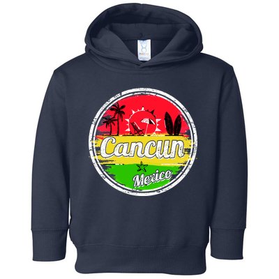 Retro Cancun Logo Toddler Hoodie