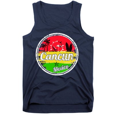 Retro Cancun Logo Tank Top