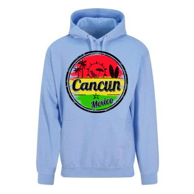 Retro Cancun Logo Unisex Surf Hoodie