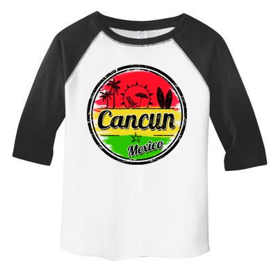 Retro Cancun Logo Toddler Fine Jersey T-Shirt