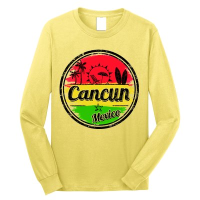 Retro Cancun Logo Long Sleeve Shirt