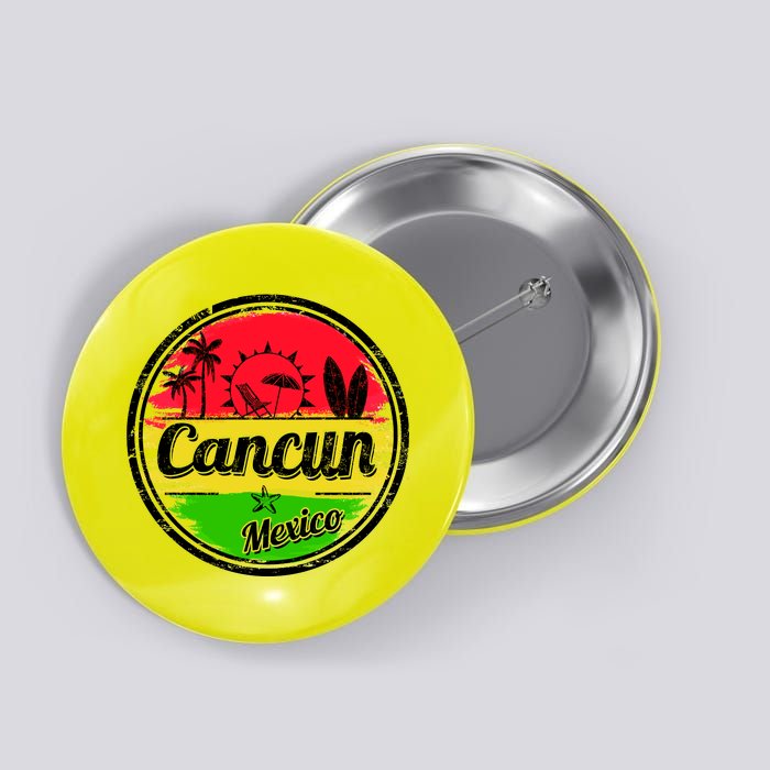 Retro Cancun Logo Button