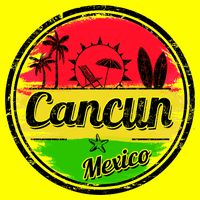 Retro Cancun Logo 25L Jumbo Tote