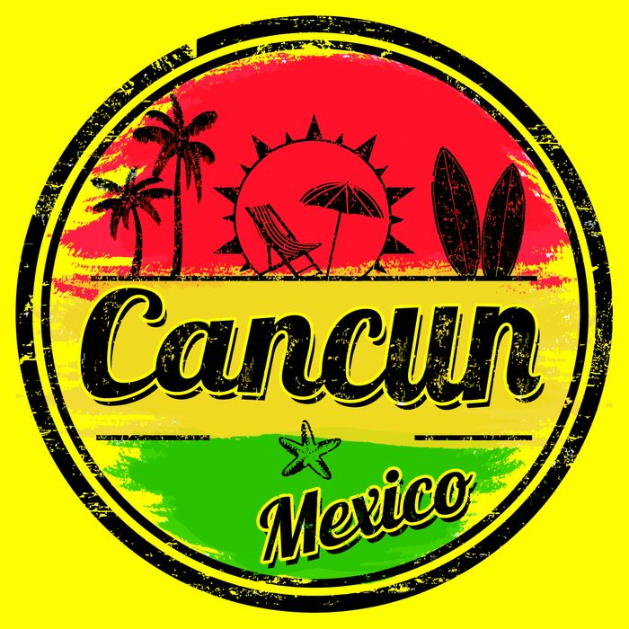 Retro Cancun Logo 25L Jumbo Tote